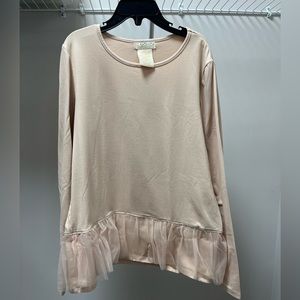 Love On Tap, Beige SOFT Long-Sleeved Shirt